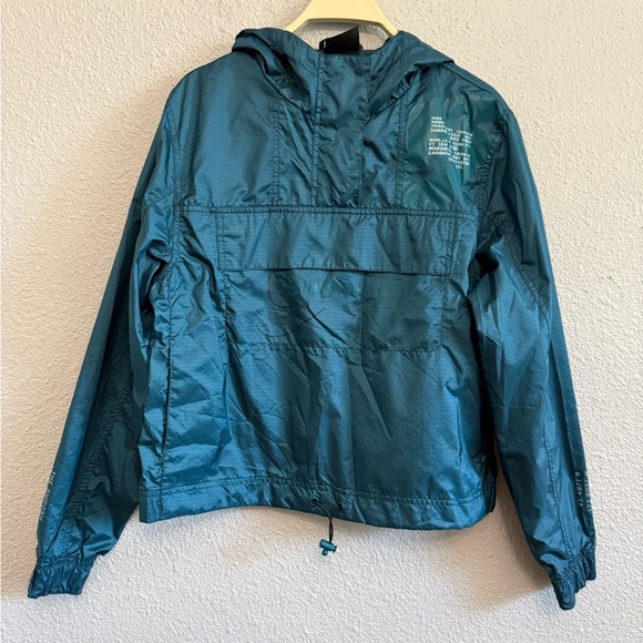 Nike Hooded Windbreaker in Turquoise Size Small Utility Jacket - Picture 3 of 6